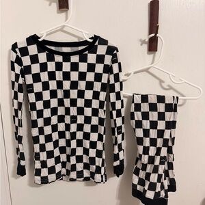 Little Sleepies Cool Checks two piece long sleeve pjs 4T